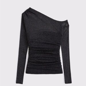 Long Sleeve Asymmetrical Top Abercrombie